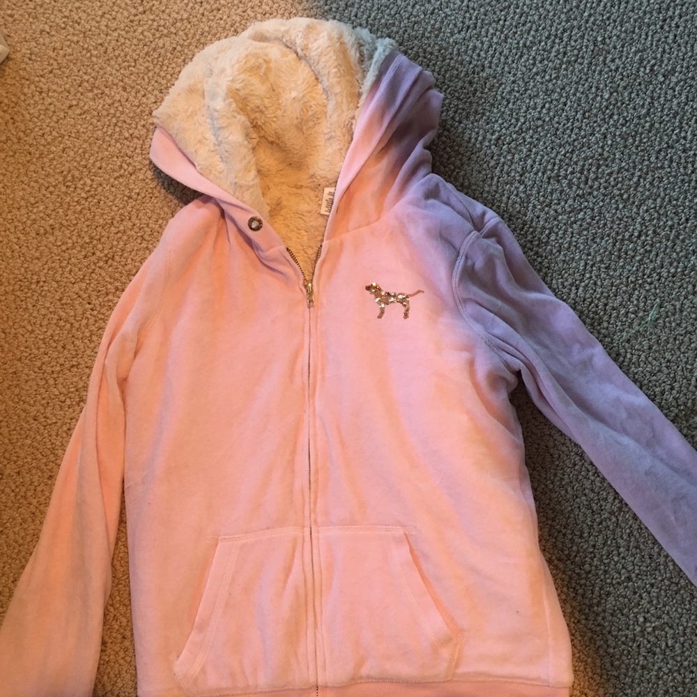 Victoria’s Secret pink zip up
